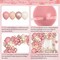 Life Dusty Pink Balloons Arch Kit, Different Sizes 18 12 10 5Inch Blush Pink Rose Gold Nude Ivory Confetti Latex Heart Foil Balloon for Girls Wedding Baby Shower Boho Birthday Party Decorations